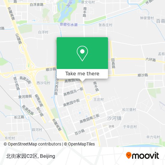 北街家园C2区 map