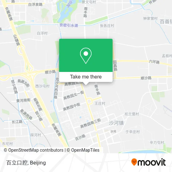 百立口腔 map