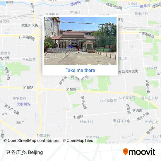 豆各庄乡 map