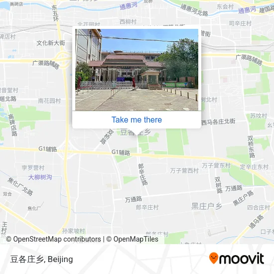 豆各庄乡 map