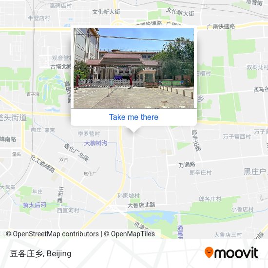 豆各庄乡 map