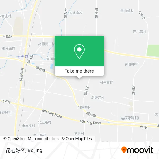 昆仑好客 map