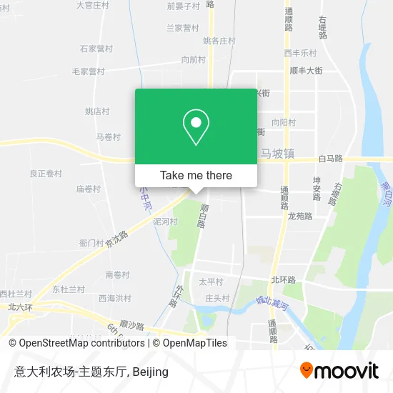 意大利农场-主题东厅 map