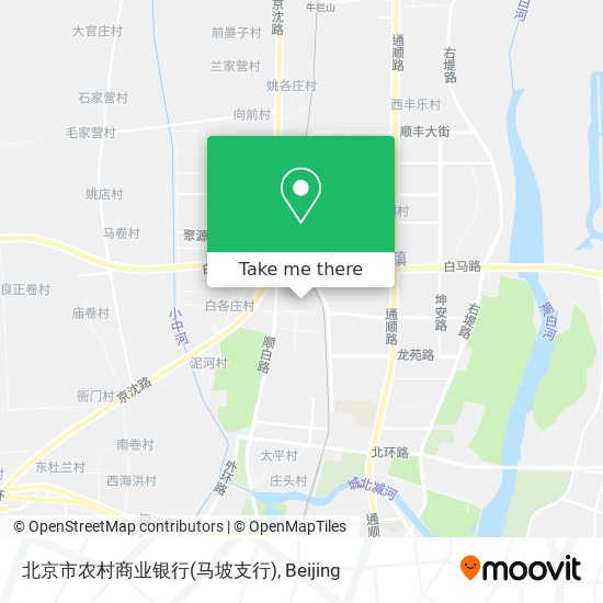 北京市农村商业银行(马坡支行) map