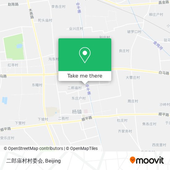 二郎庙村村委会 map