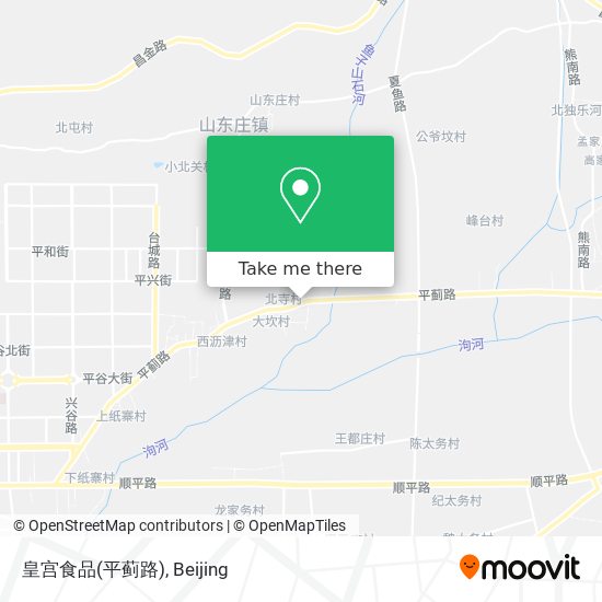皇宫食品(平蓟路) map