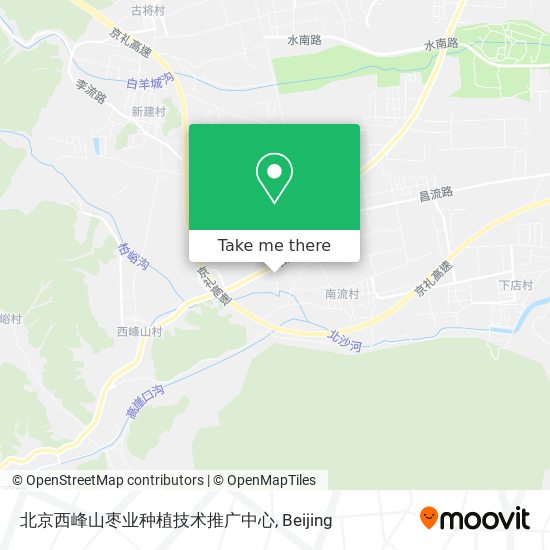 北京西峰山枣业种植技术推广中心 map
