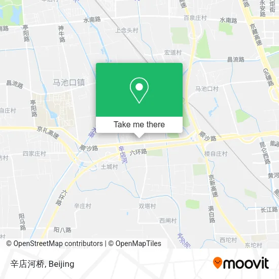 辛店河桥 map