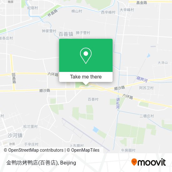 金鸭坊烤鸭店(百善店) map