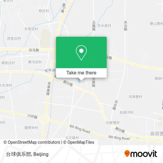 台球俱乐部 map