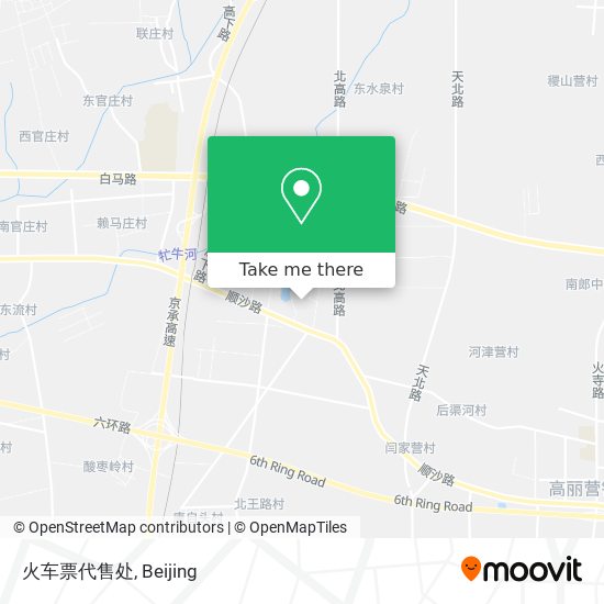 火车票代售处 map