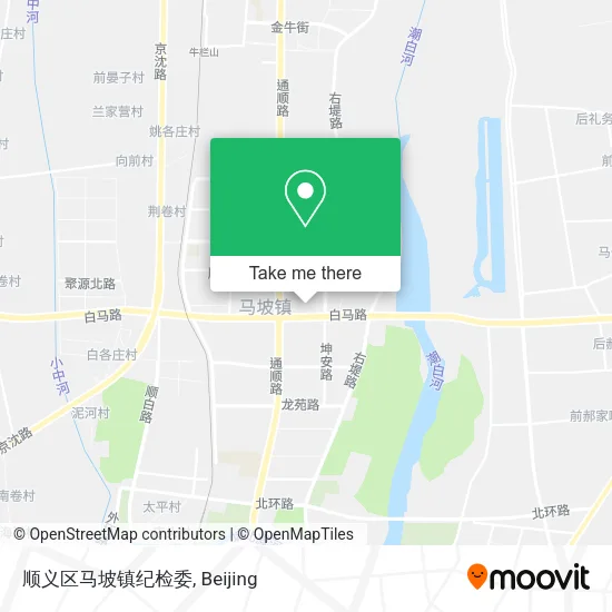 顺义区马坡镇纪检委 map