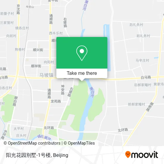 阳光花园别墅-1号楼 map