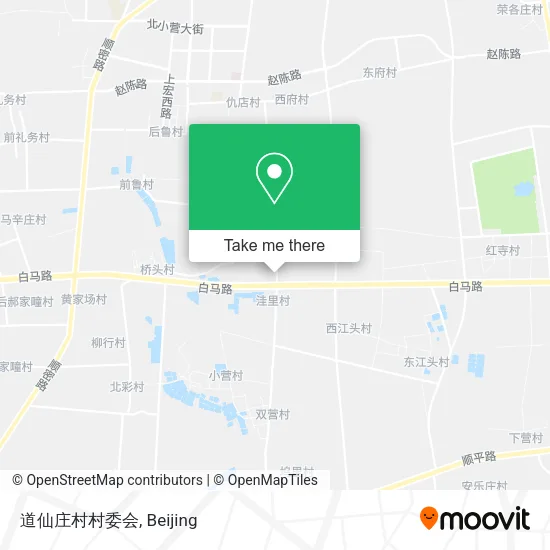 道仙庄村村委会 map