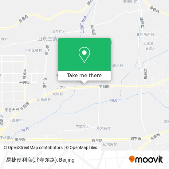 易捷便利店(北寺东路) map