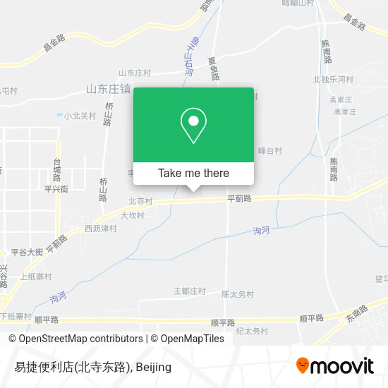 易捷便利店(北寺东路) map