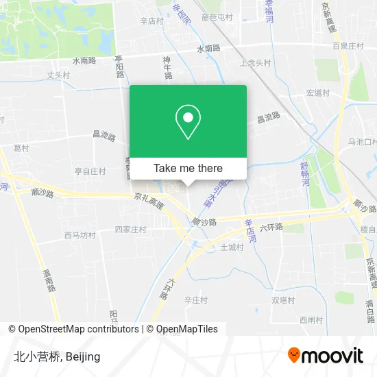 北小营桥 map