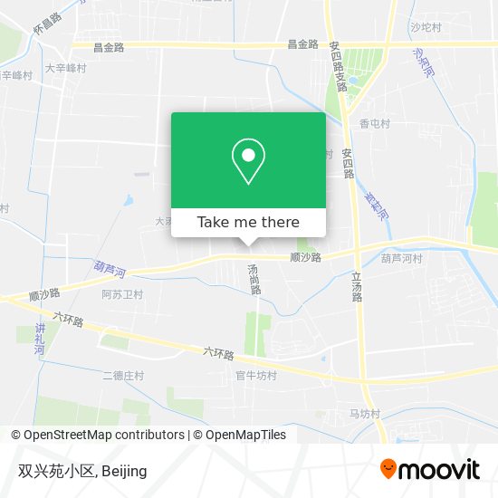 双兴苑小区 map