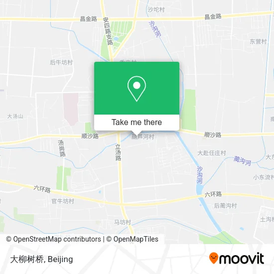 大柳树桥 map