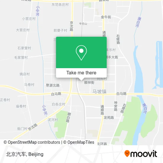 北京汽车 map