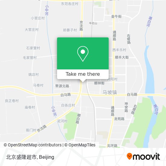 北京盛隆超市 map