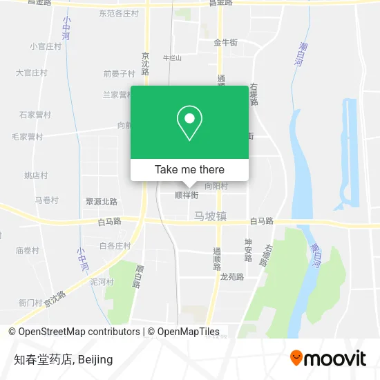 知春堂药店 map