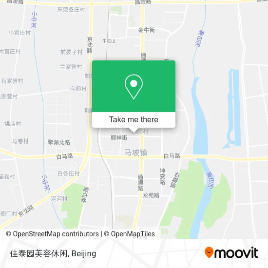 佳泰园美容休闲 map