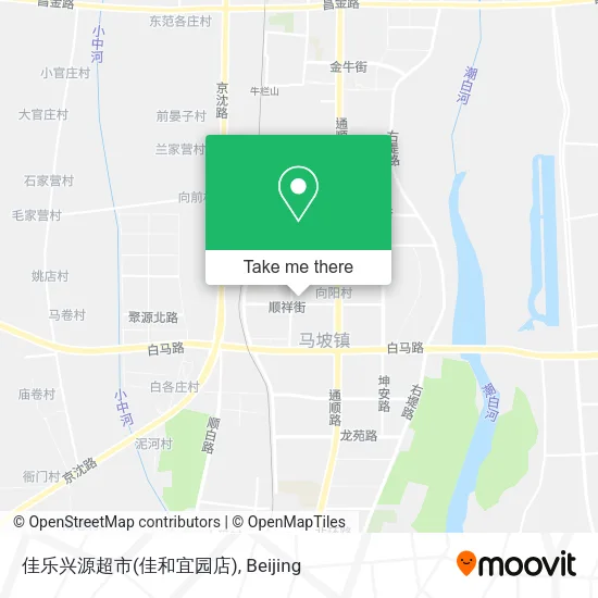 佳乐兴源超市(佳和宜园店) map