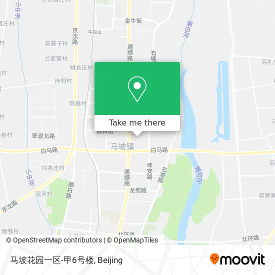 马坡花园一区-甲6号楼 map