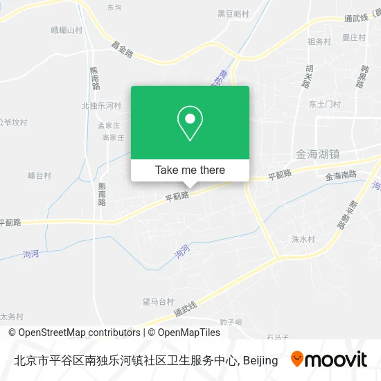 北京市平谷区南独乐河镇社区卫生服务中心 map