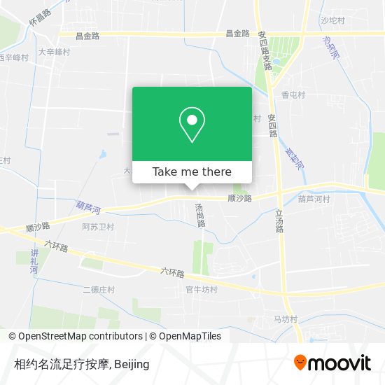 相约名流足疗按摩 map