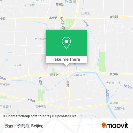 云丽平价商店 map