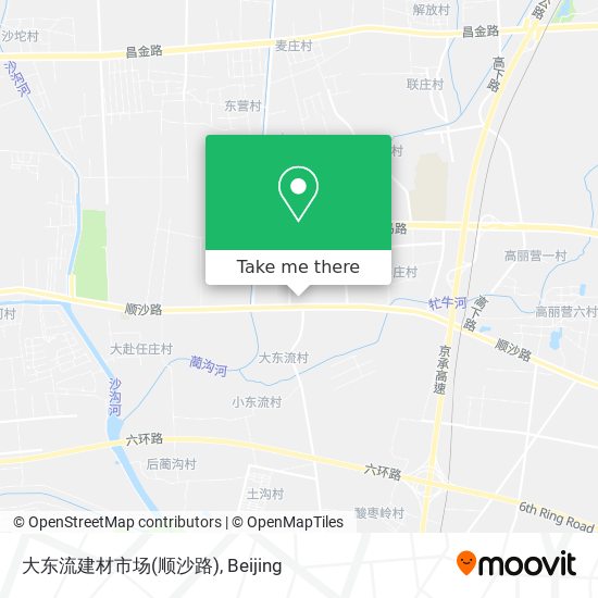 大东流建材市场(顺沙路) map