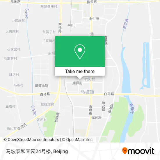 马坡泰和宜园24号楼 map