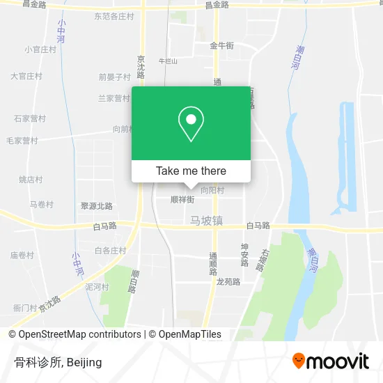 骨科诊所 map