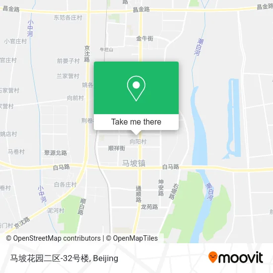 马坡花园二区-32号楼 map