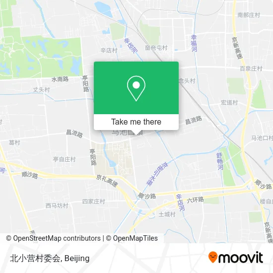 北小营村委会 map