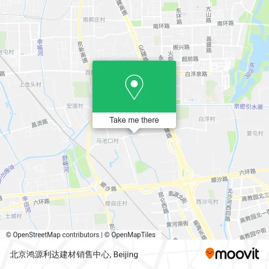 北京鸿源利达建材销售中心 map