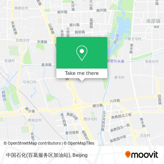 中国石化(百葛服务区加油站) map