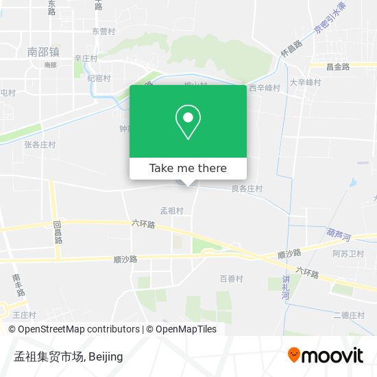 孟祖集贸市场 map