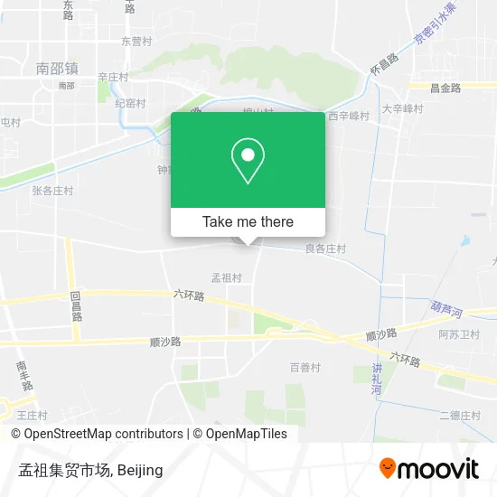 孟祖集贸市场 map