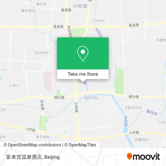 富来宫温泉酒店 map