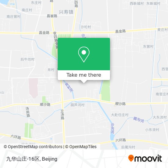 九华山庄-16区 map