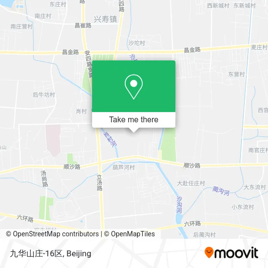 九华山庄-16区 map
