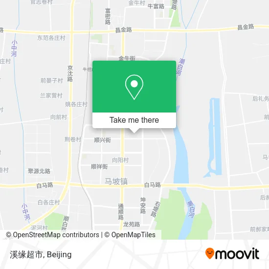 溪缘超市 map