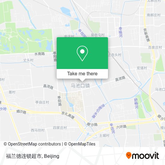 福兰德连锁超市 map
