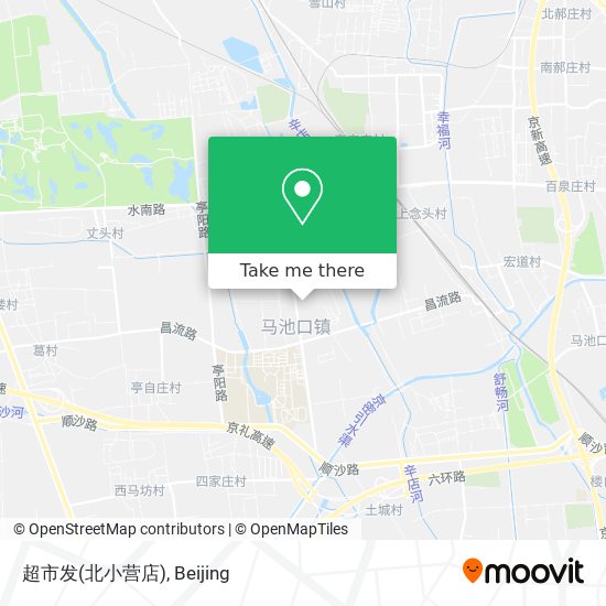 超市发(北小营店) map