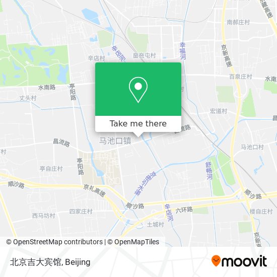 北京吉大宾馆 map