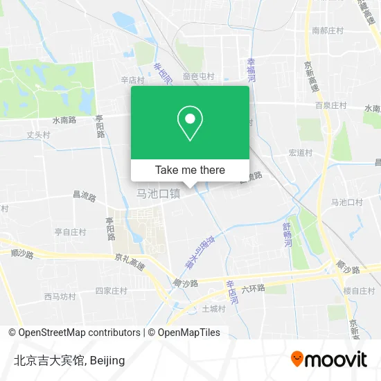北京吉大宾馆 map
