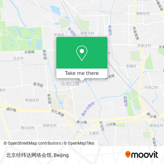 北京经纬达网络会馆 map